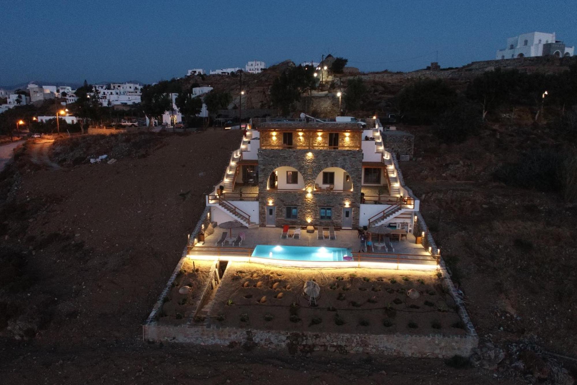 Villa Papa Glinado Naxos ภายนอก รูปภาพ