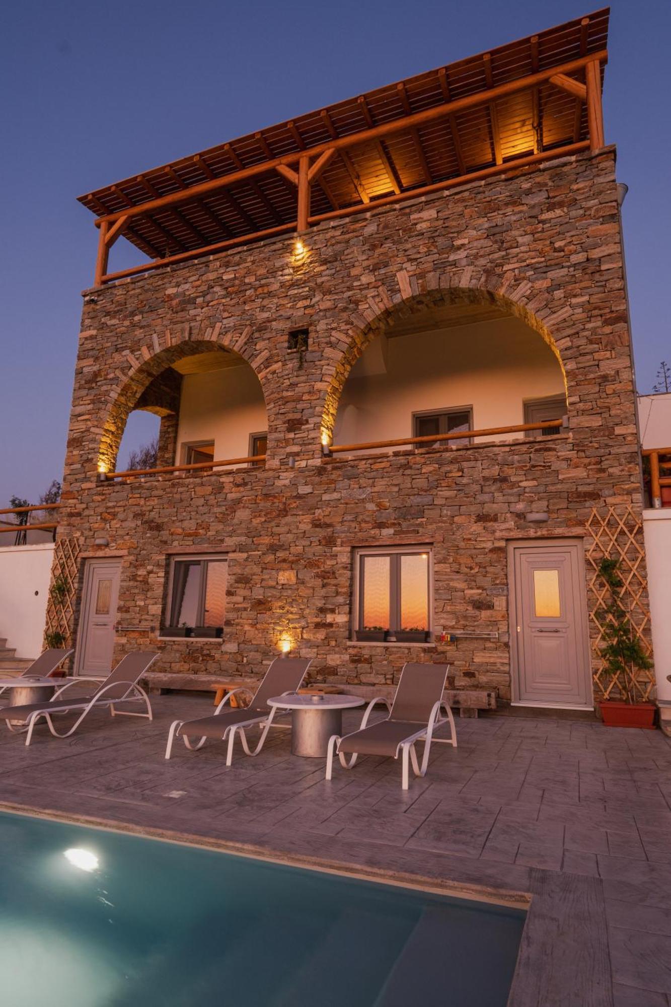Villa Papa Glinado Naxos ภายนอก รูปภาพ