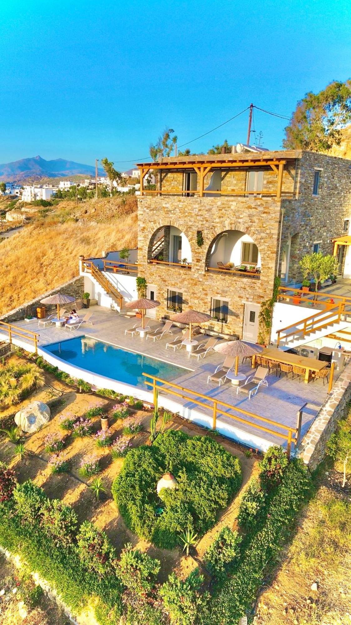 Villa Papa Glinado Naxos ภายนอก รูปภาพ