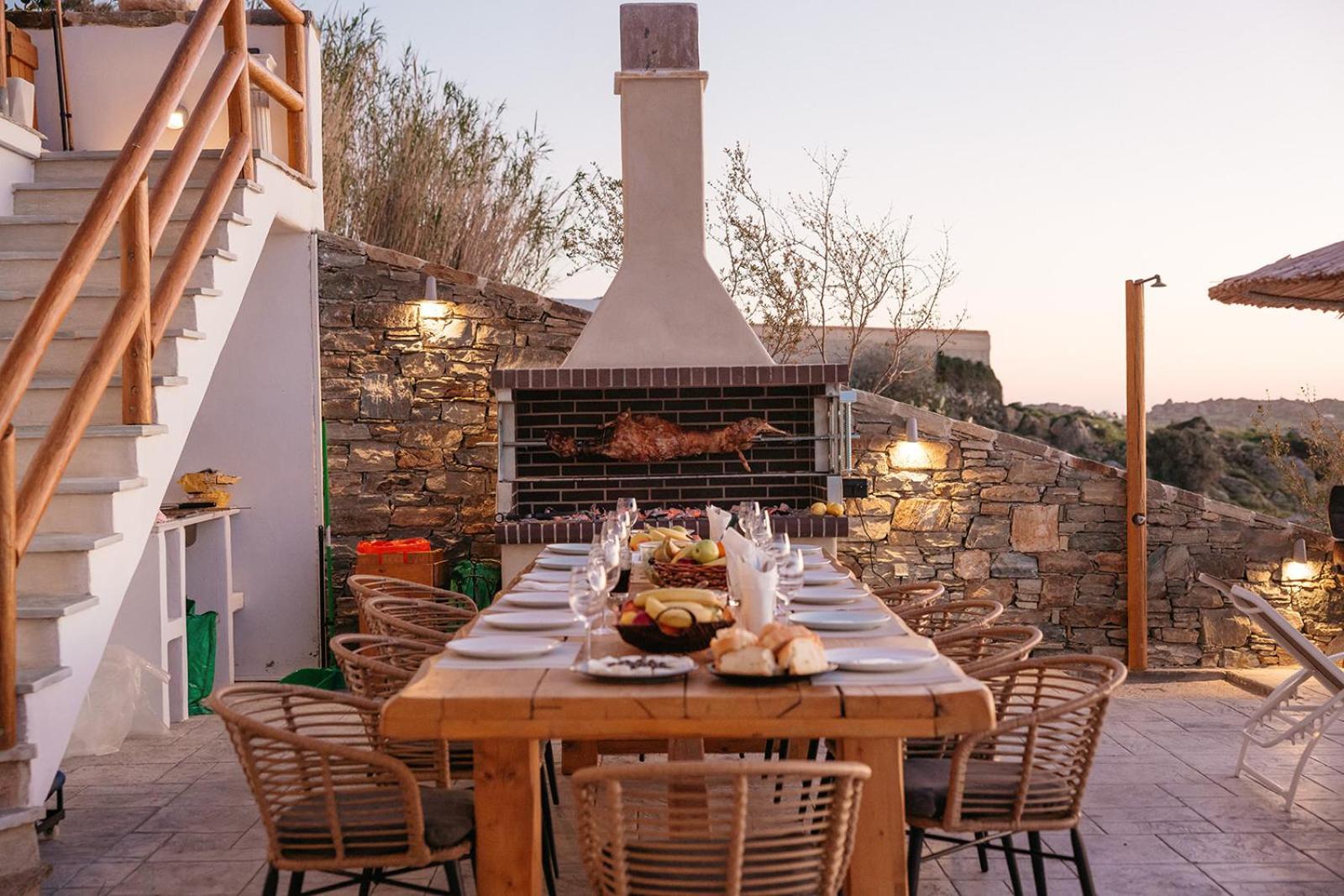 Villa Papa Glinado Naxos ภายนอก รูปภาพ