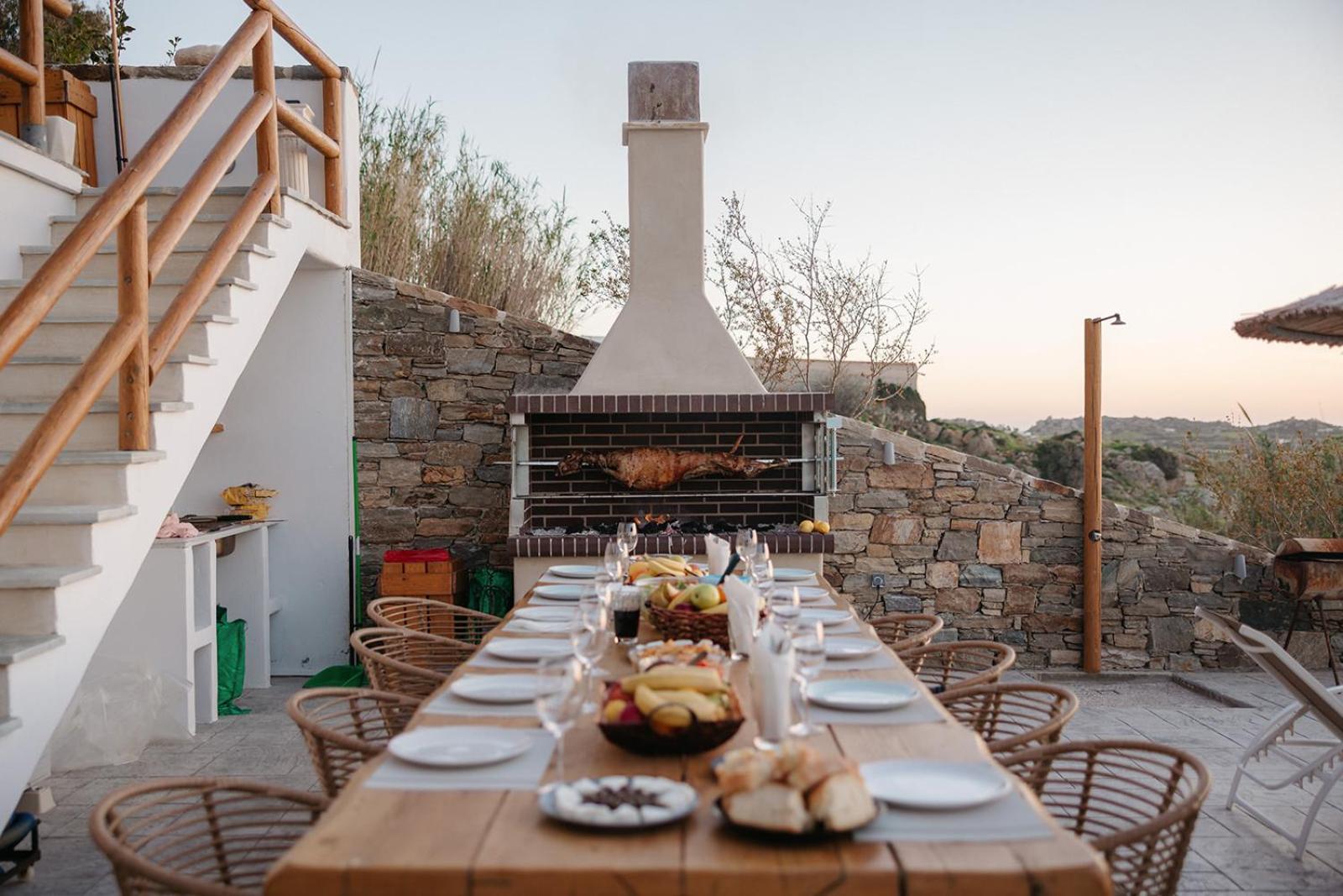 Villa Papa Glinado Naxos ภายนอก รูปภาพ