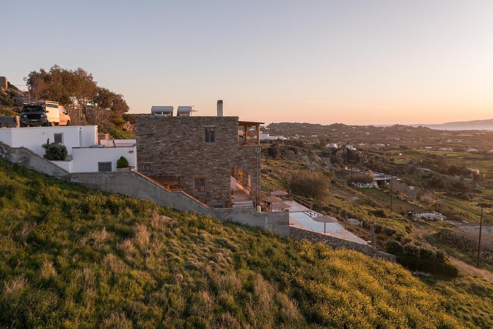 Villa Papa Glinado Naxos ภายนอก รูปภาพ